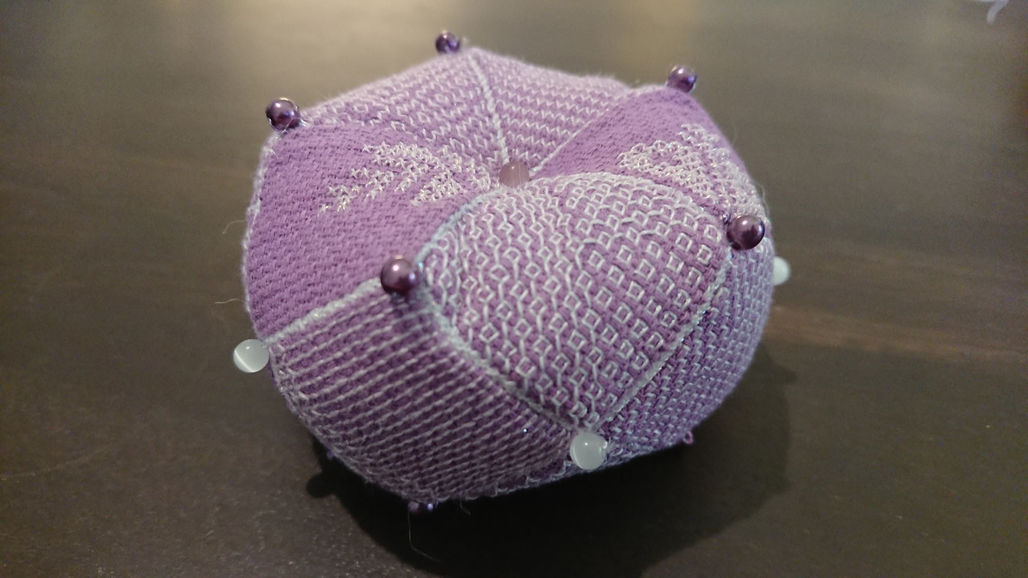 Biscornu Fabric Pin Cushion Sewing Tutorial on Bombshell Bling